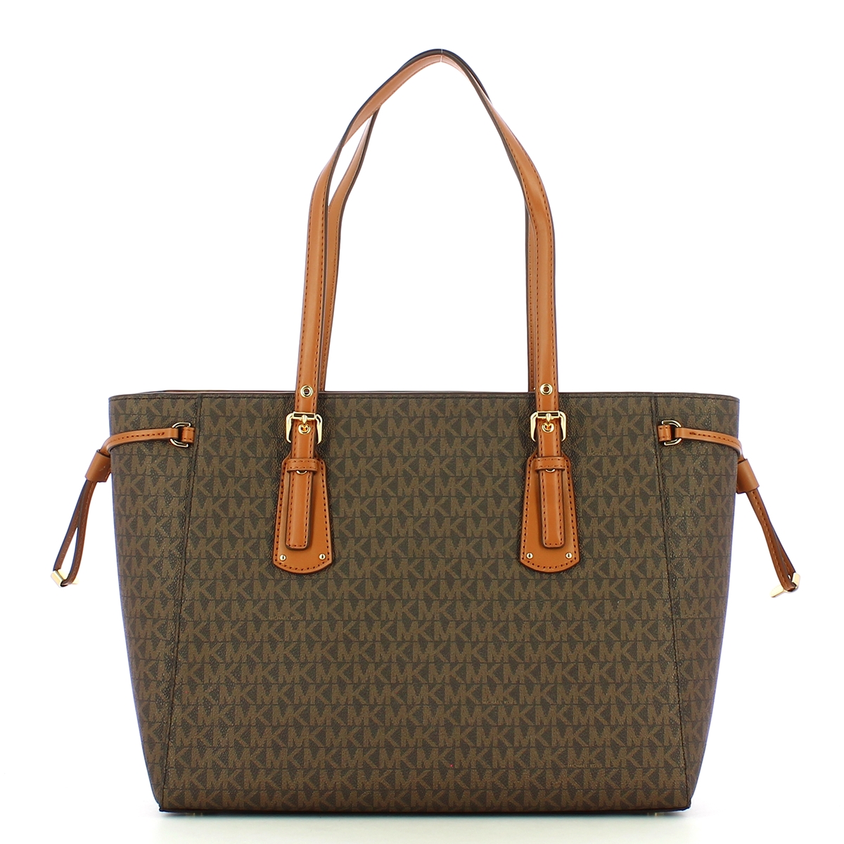 Michael Kors Borsa a spalla Voyager Medium logata Brown - 3 Michael Kors Borsa a spalla Voyager Medium logata Brown - 3