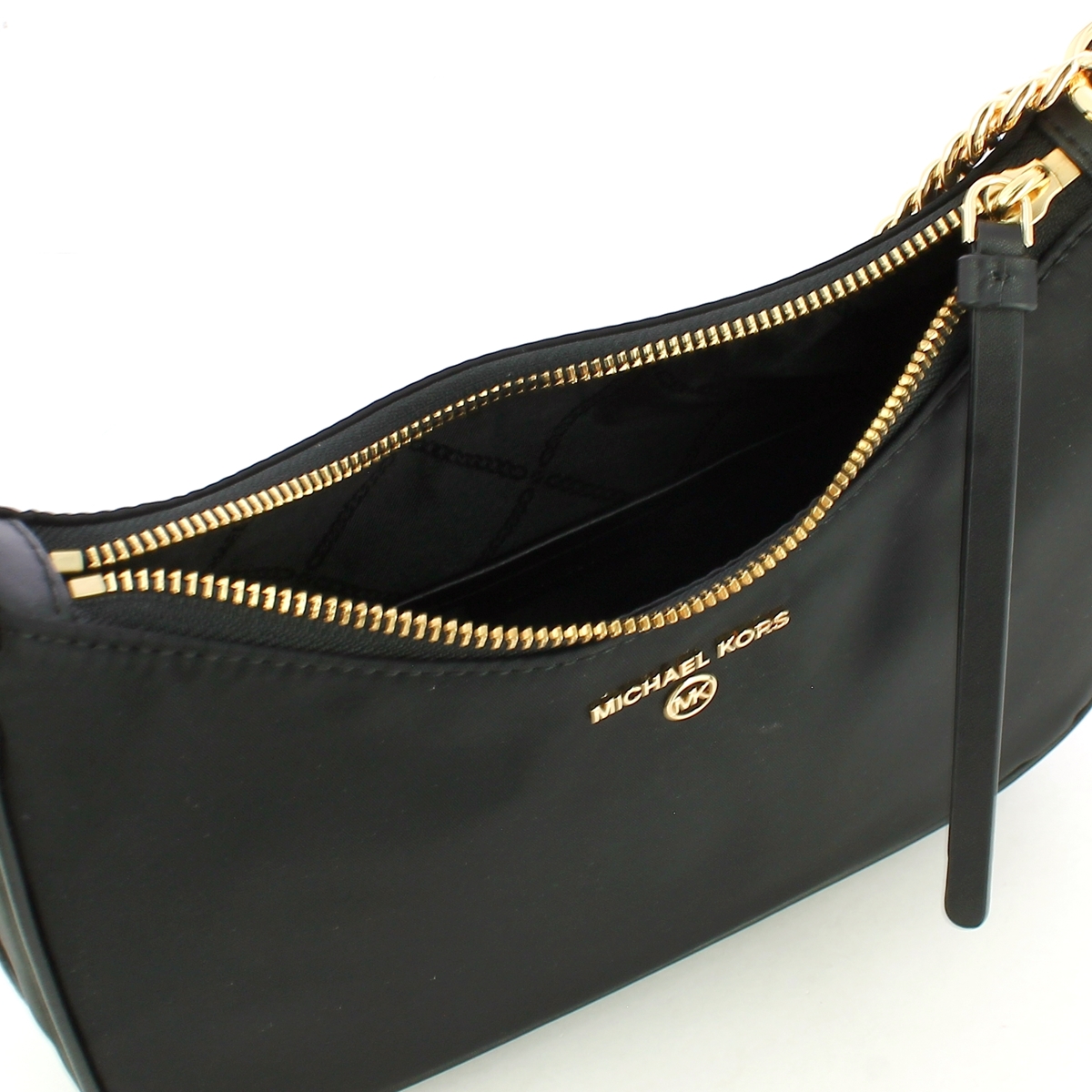 Michael Kors Borsa a spalla Jet Set Charm Medium in Nylon Black - 5 Michael Kors Borsa a spalla Jet Set Charm Medium in Nylon Black - 5