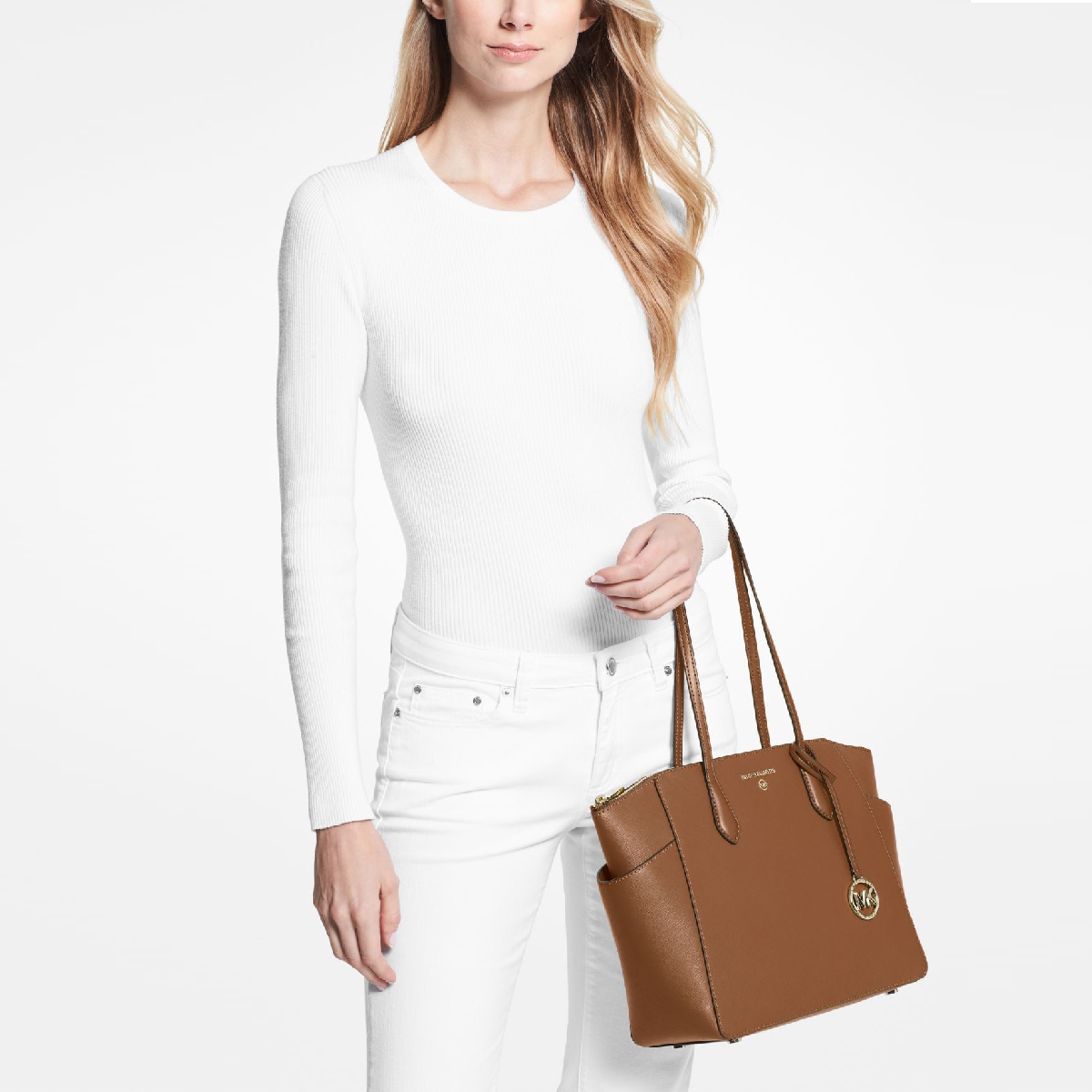 Michael Kors Shopper Marilyn Medium Luggage - 4 Michael Kors Shopper Marilyn Medium Luggage - 4