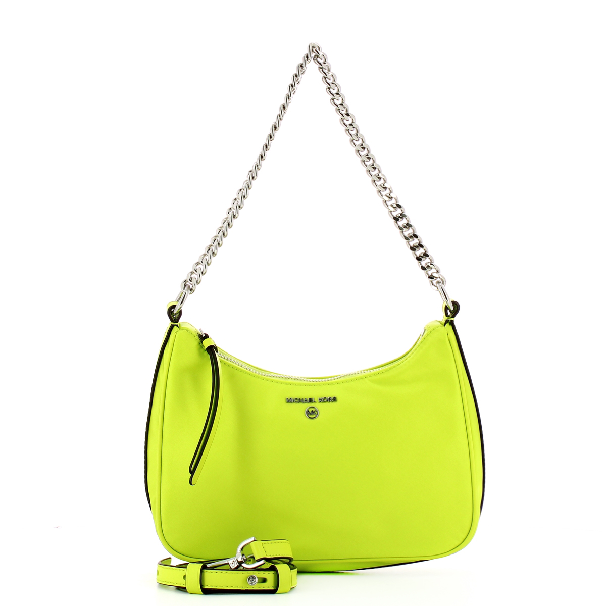 Michael Kors Borsa a spalla Jet Set Charm Medium in Nylon BRT Limenade - 4 Michael Kors Borsa a spalla Jet Set Charm Medium in Nylon BRT Limenade - 4