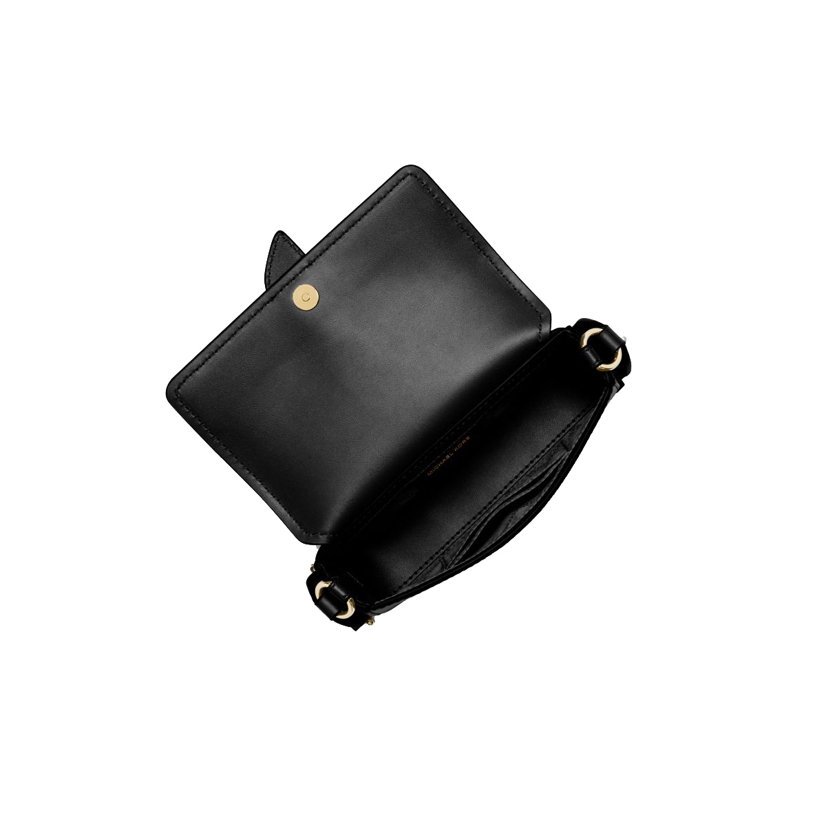 Michael Kors Mini Borsa a tracolla Greenwich Gold Black - 3 Michael Kors Mini Borsa a tracolla Greenwich Gold Black - 3