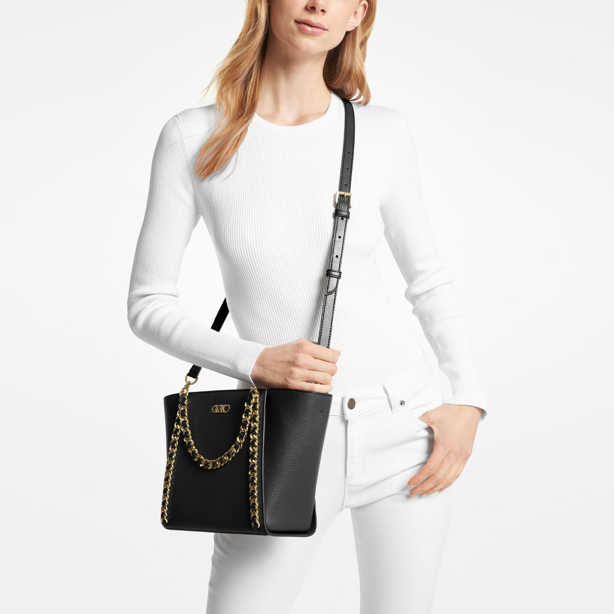 Michael Kors Borsa a mano Westley Small Black - 3 Michael Kors Borsa a mano Westley Small Black - 3