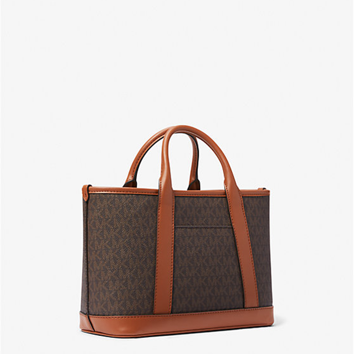 Michael Kors Borsa a mano Luisa piccola con logo Brn/Luggage - 3 Michael Kors Borsa a mano Luisa piccola con logo Brn/Luggage - 3