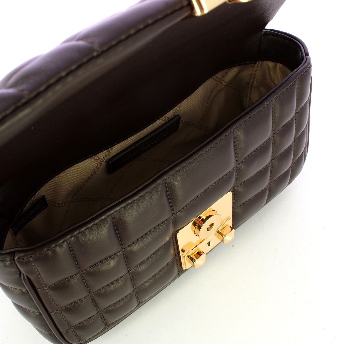 Michael Kors Borsa a spalla Tribeca Small Chocolate - 4 Michael Kors Borsa a spalla Tribeca Small Chocolate - 4