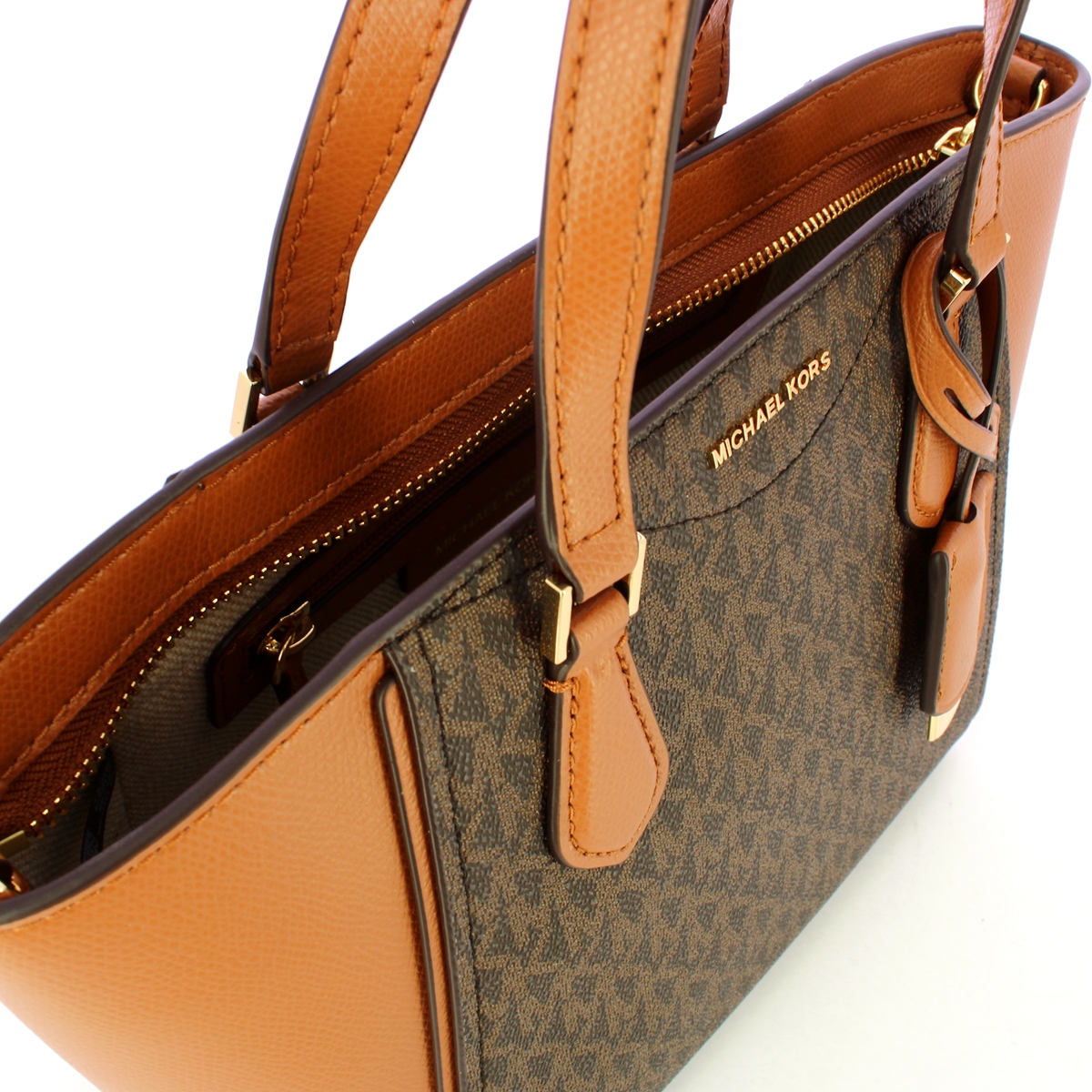 Michael Kors Borsa a mano Taryn Small Brn Acorn - 5