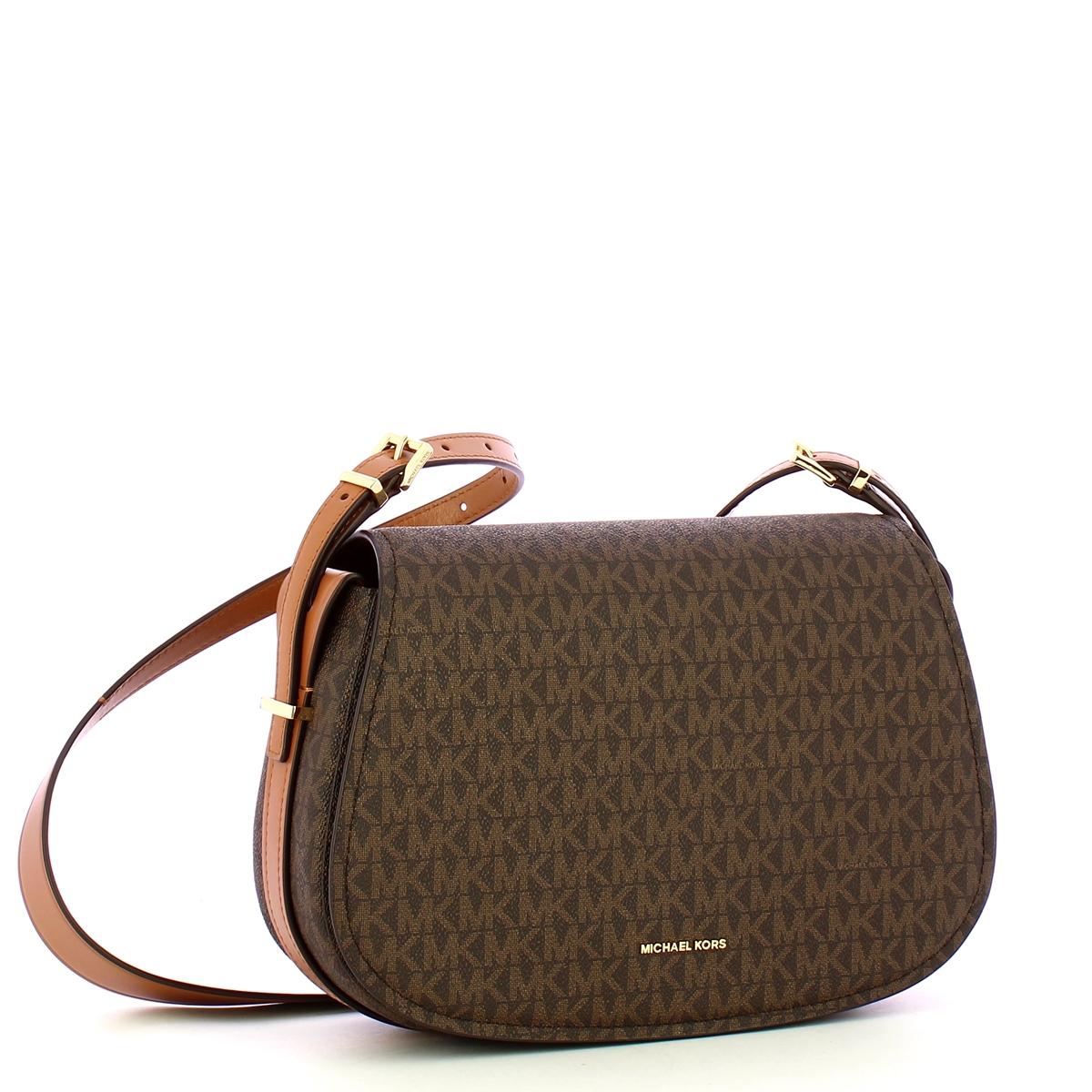 Michael Kors Tracolla Flap Lydia media Brn/Acorn - 2 Michael Kors Tracolla Flap Lydia media Brn/Acorn - 2