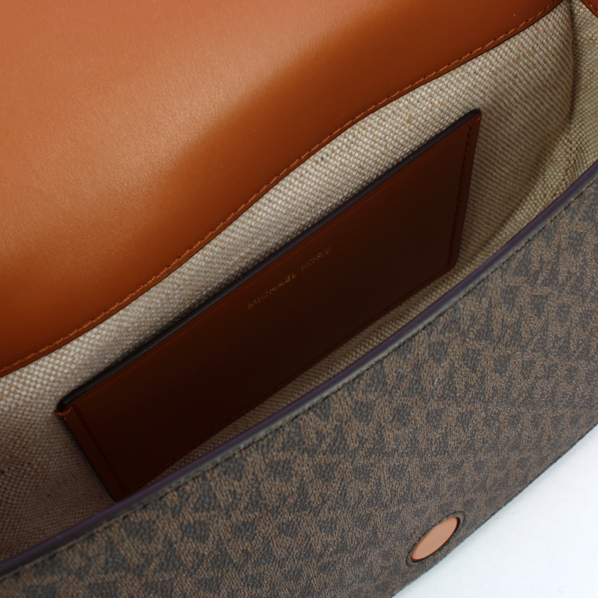 Michael Kors Tracolla Flap Lydia media Brn/Acorn - 4 Michael Kors Tracolla Flap Lydia media Brn/Acorn - 4