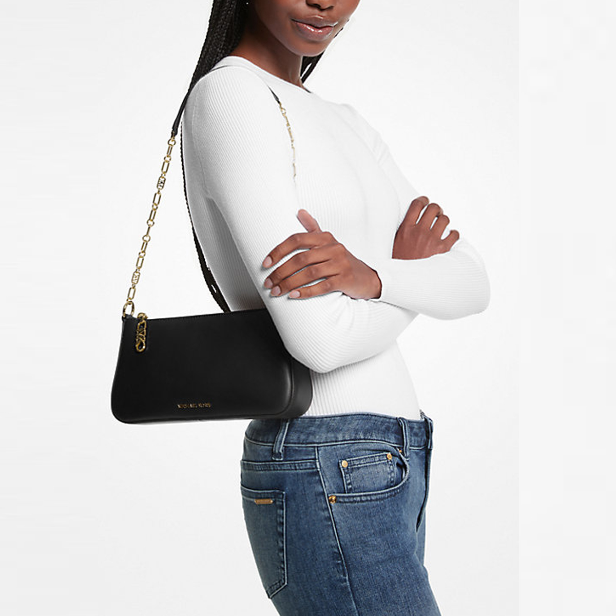 Michael Kors Pochette Empire media Black - 2 Michael Kors Pochette Empire media Black - 2