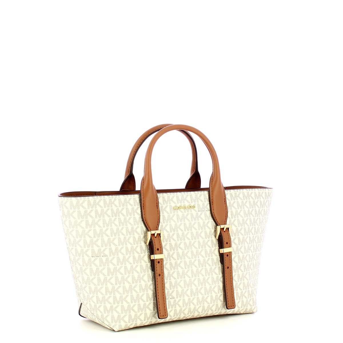 Michael Kors Borsa a mano Moore Small Vanilla/Acorn - 2 Michael Kors Borsa a mano Moore Small Vanilla/Acorn - 2
