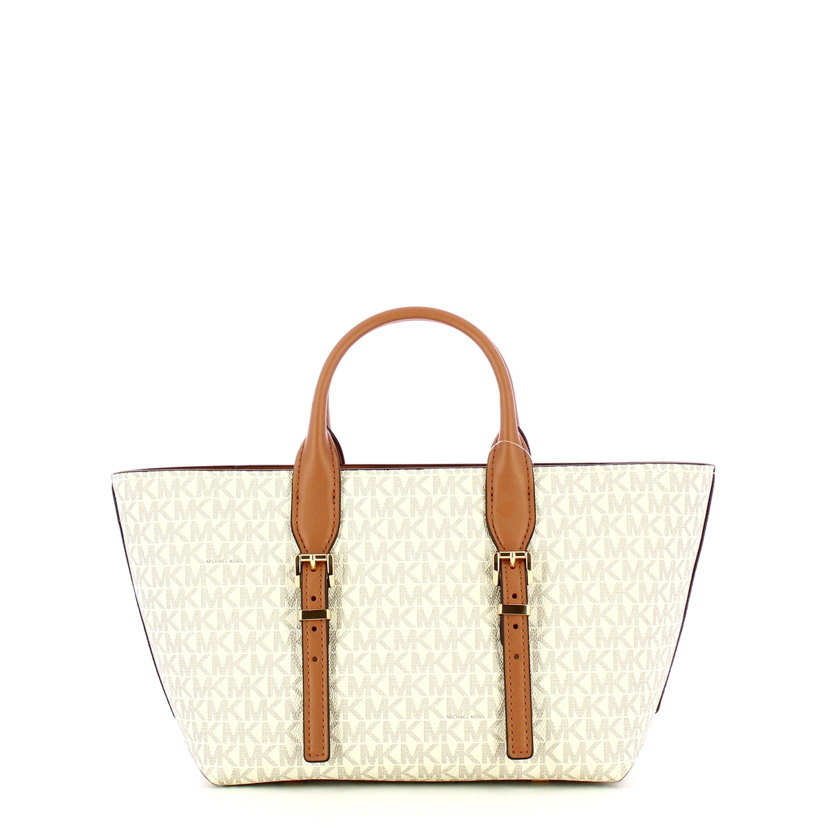 Michael Kors Borsa a mano Moore Small Vanilla/Acorn - 3 Michael Kors Borsa a mano Moore Small Vanilla/Acorn - 3