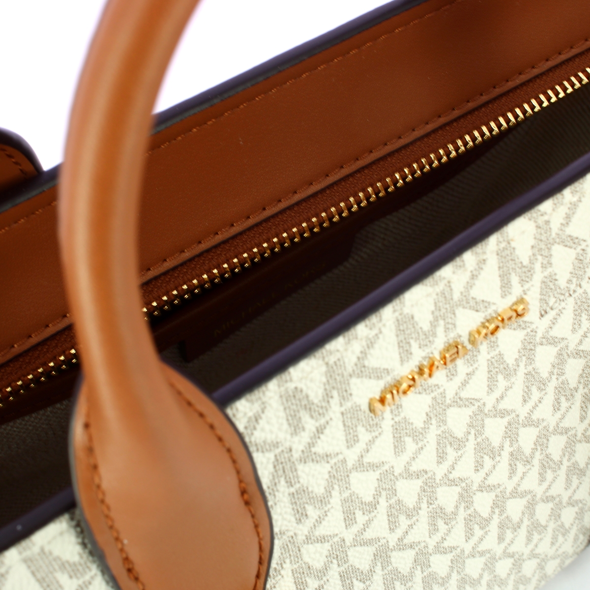 Michael Kors Borsa a mano Moore Small Vanilla/Acorn - 5 Michael Kors Borsa a mano Moore Small Vanilla/Acorn - 5