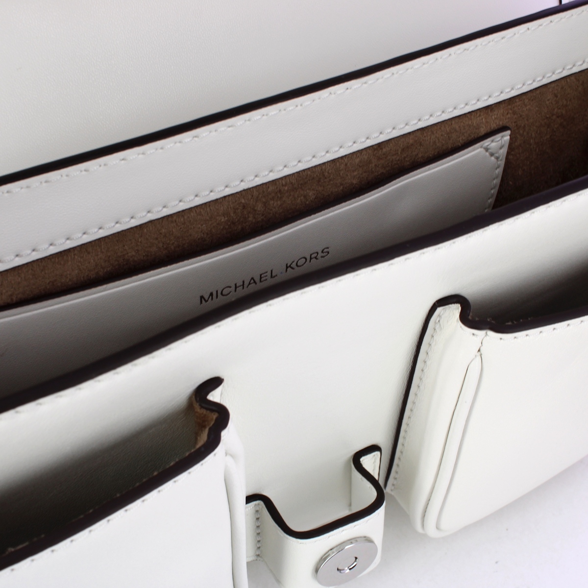Michael Kors Borsa a spalla Colby media Optic White - 4 Michael Kors Borsa a spalla Colby media Optic White - 4