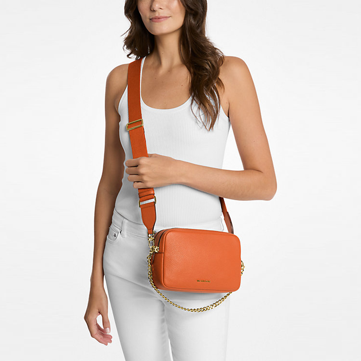 Michael Kors Camera Bag Bryant Orange Punch - 2 Michael Kors Camera Bag Bryant Orange Punch - 2