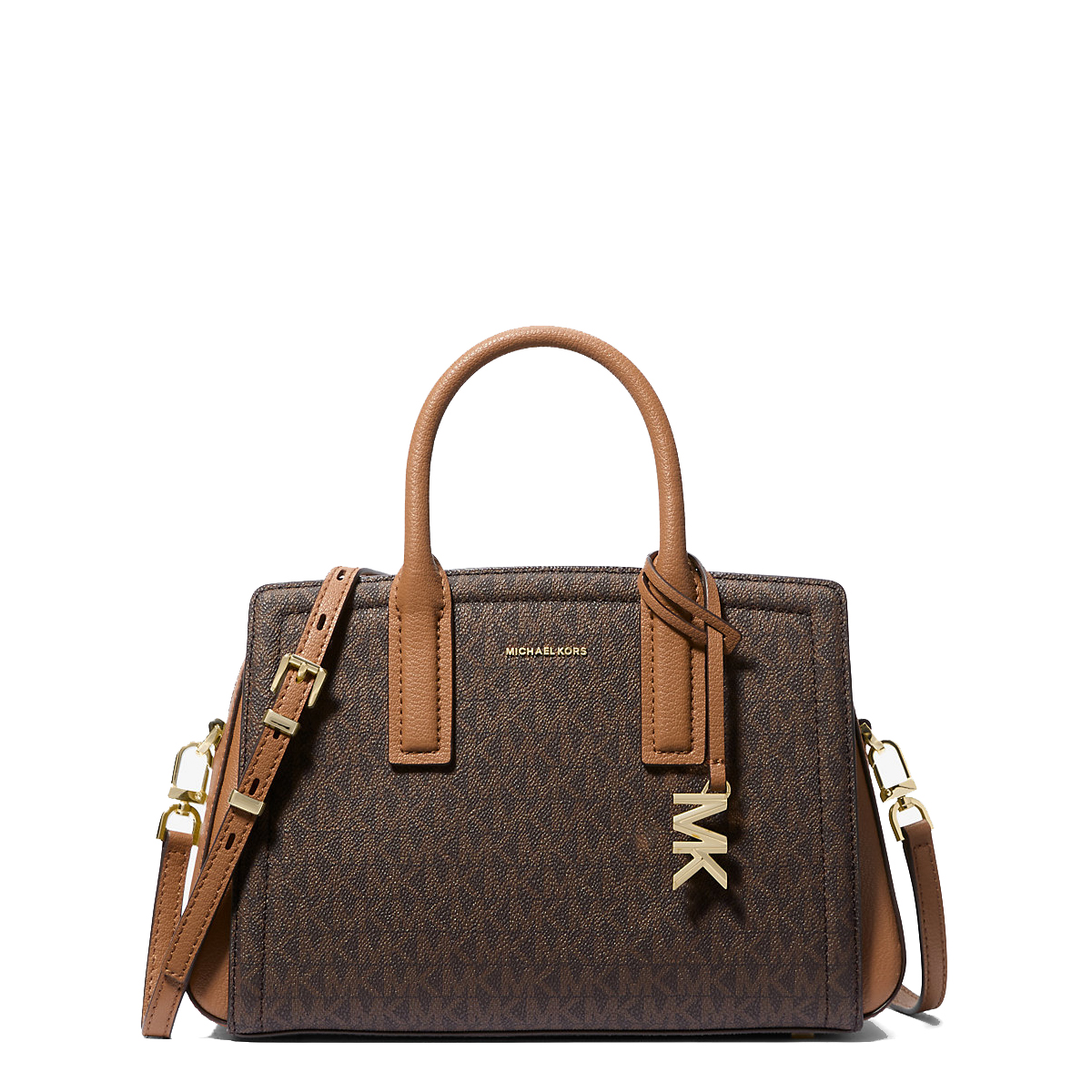 Michael Kors Borsa a mano Laila Piccola Brown Acorn - 1 Michael Kors Borsa a mano Laila Piccola Brown Acorn - 1