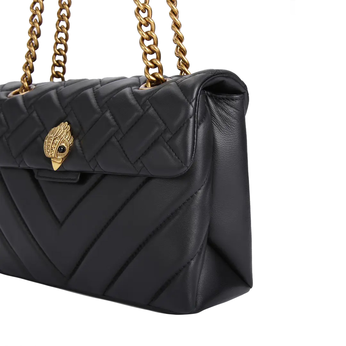 KUGE Borsa a spalla Kensington Bag Large Black - 6 KUGE Borsa a spalla Kensington Bag Large Black - 6