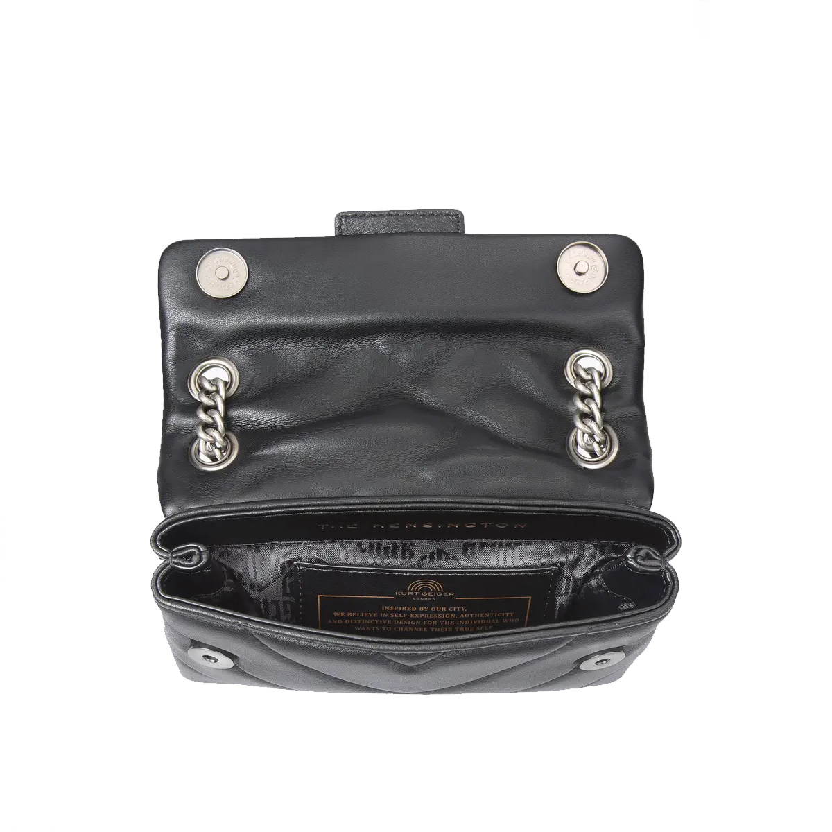 KUGE Tracollina Mini Kensington Bag Black - 5 KUGE Tracollina Mini Kensington Bag Black - 5
