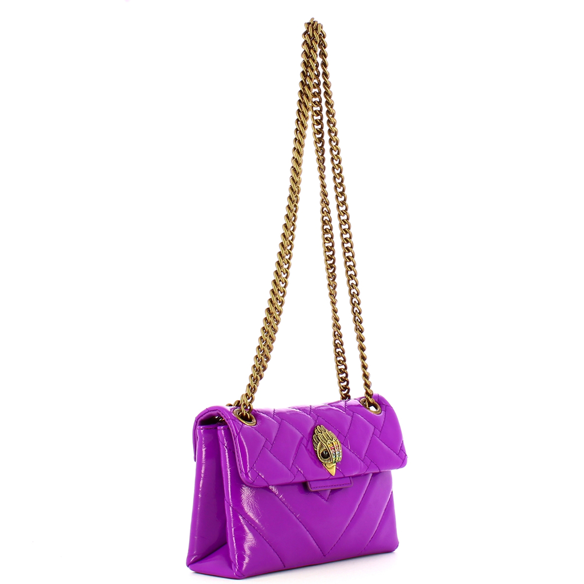 KUGE Tracollina Mini Kensington Bag Viola - 2 KUGE Tracollina Mini Kensington Bag Viola - 2