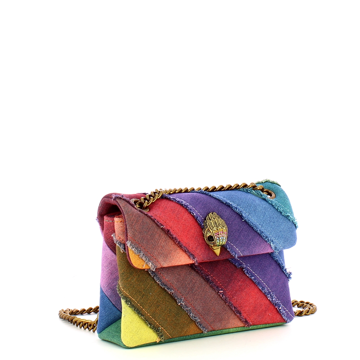 Kurt Geiger Tracolla Denim Mini Kensington Bag Other - 2 Kurt Geiger Tracolla Denim Mini Kensington Bag Other - 2