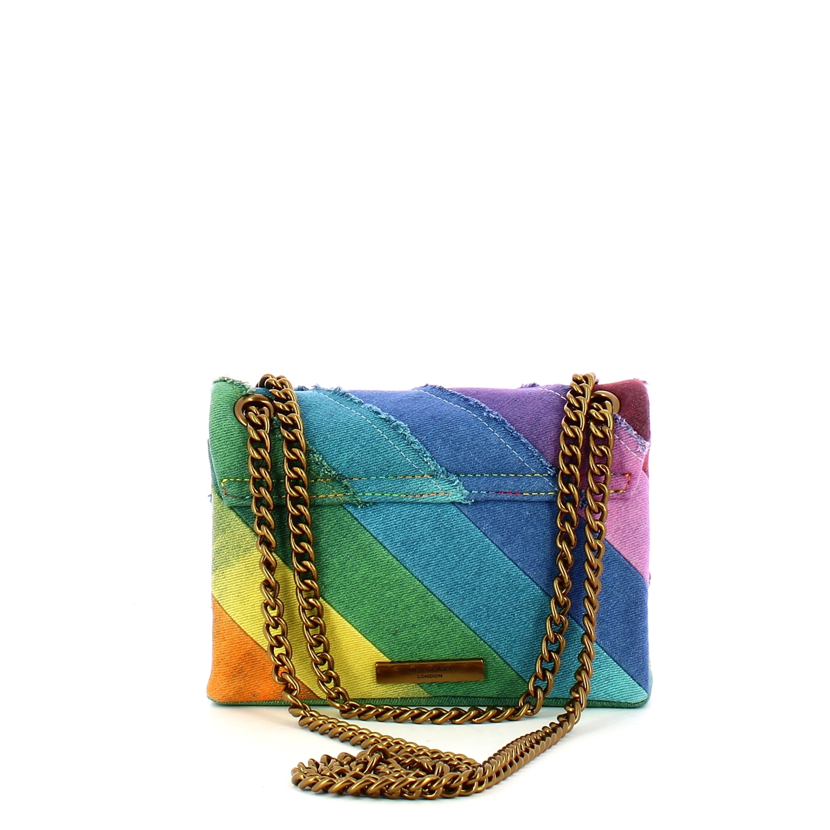 Kurt Geiger Tracolla Denim Mini Kensington Bag Other - 3 Kurt Geiger Tracolla Denim Mini Kensington Bag Other - 3