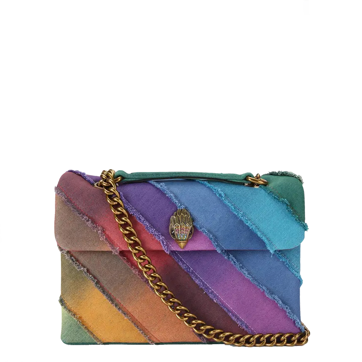 Kurt Geiger Tracolla Denim Kensington Bag Other - 1 Kurt Geiger Tracolla Denim Kensington Bag Other - 1
