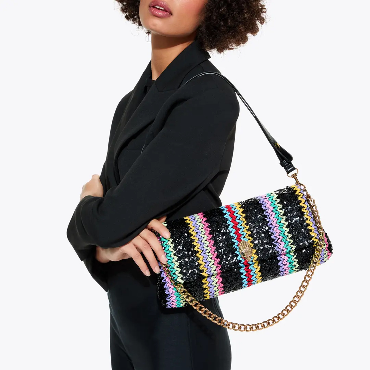 Kurt Geiger Borsa Kensington Bag Black Other - 2 Kurt Geiger Borsa Kensington Bag Black Other - 2