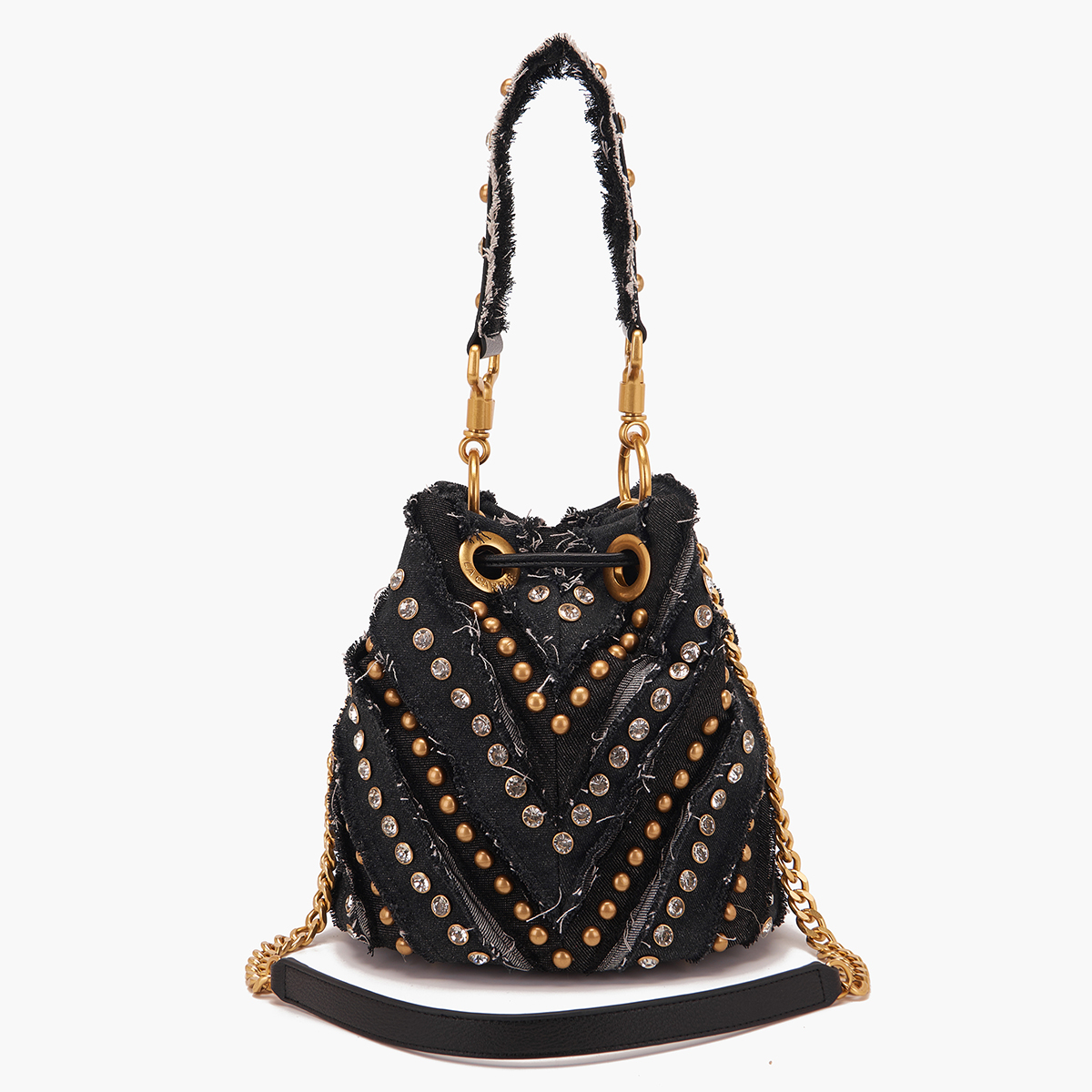 La Carrie Borsa a secchiello Mirror V Black - 3 La Carrie Borsa a secchiello Mirror V Black - 3