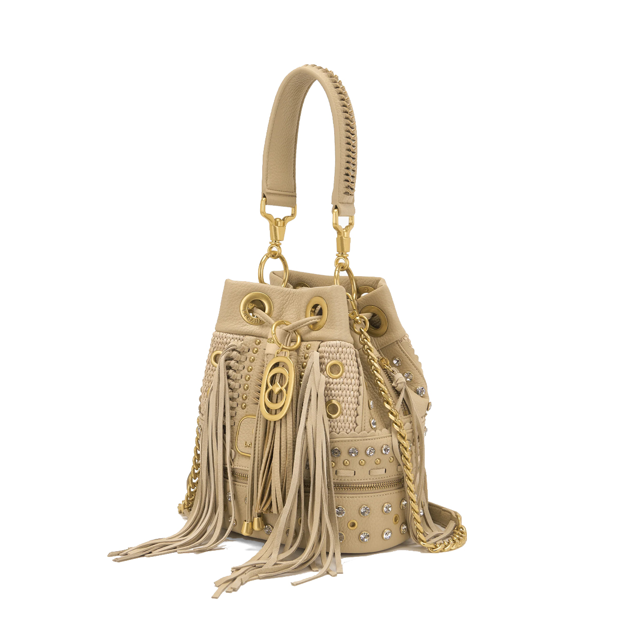 La Carrie Borsa a Secchiello Ficus Natural - 2 La Carrie Borsa a Secchiello Ficus Natural - 2