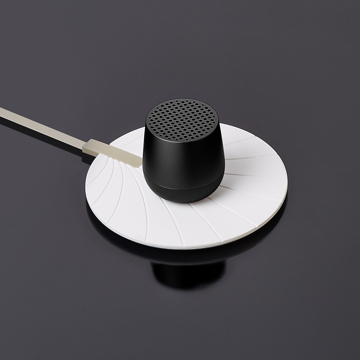 Lexon Mino + Speaker Bluetooth® Nero Alu - 2 Lexon Mino + Speaker Bluetooth® Nero Alu - 2