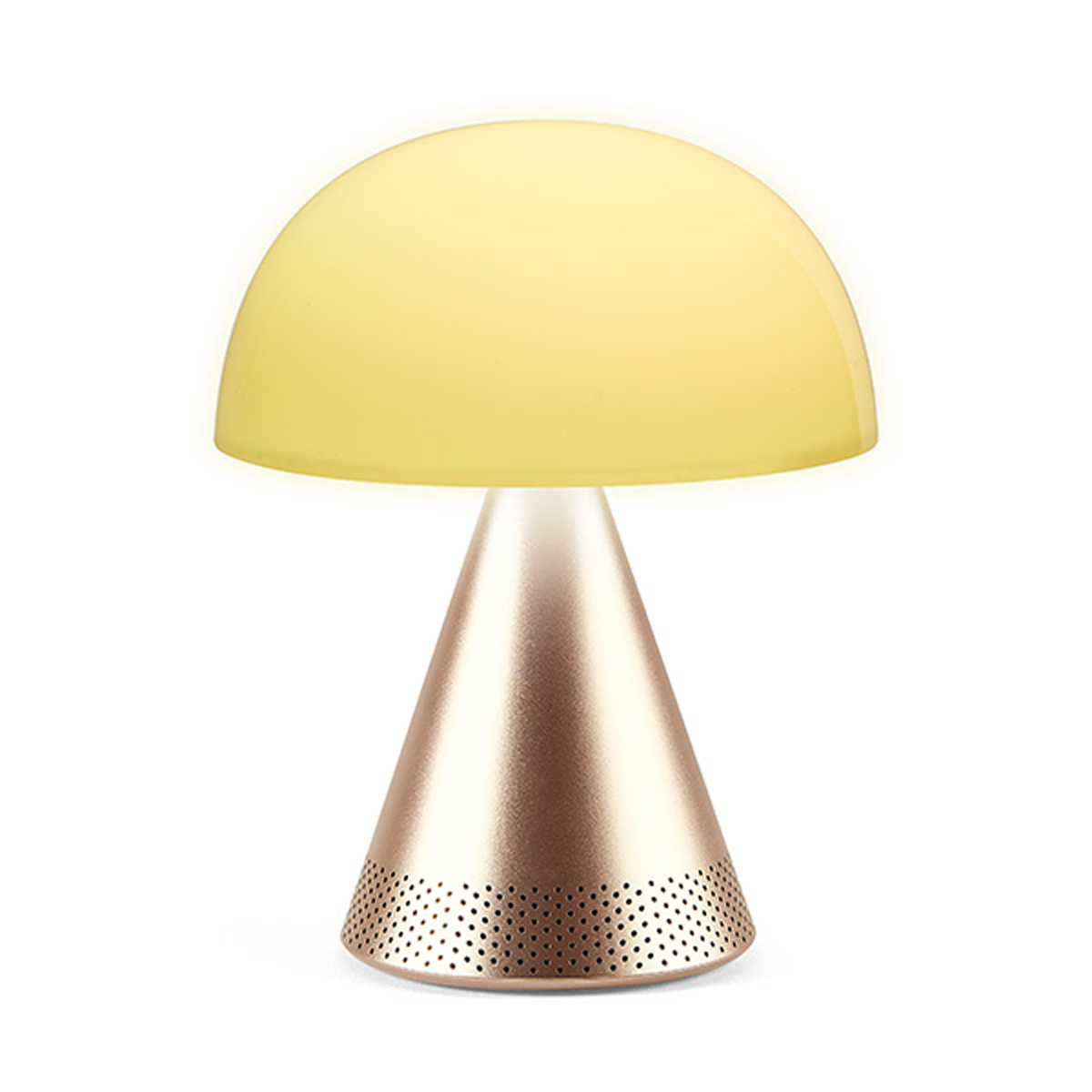 Lexon Lampada Speaker Mina L Audio Alluminio Oro Soft - 5 Lexon Lampada Speaker Mina L Audio Alluminio Oro Soft - 5