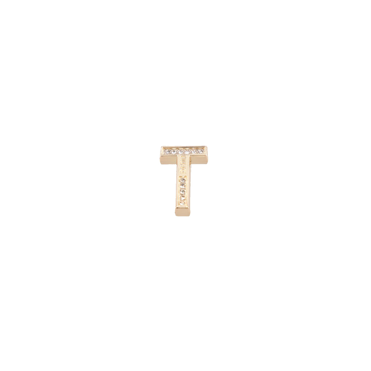 Liu Jo Letterina in Metallo con strass T - 1 Liu Jo Letterina in Metallo con strass T - 1