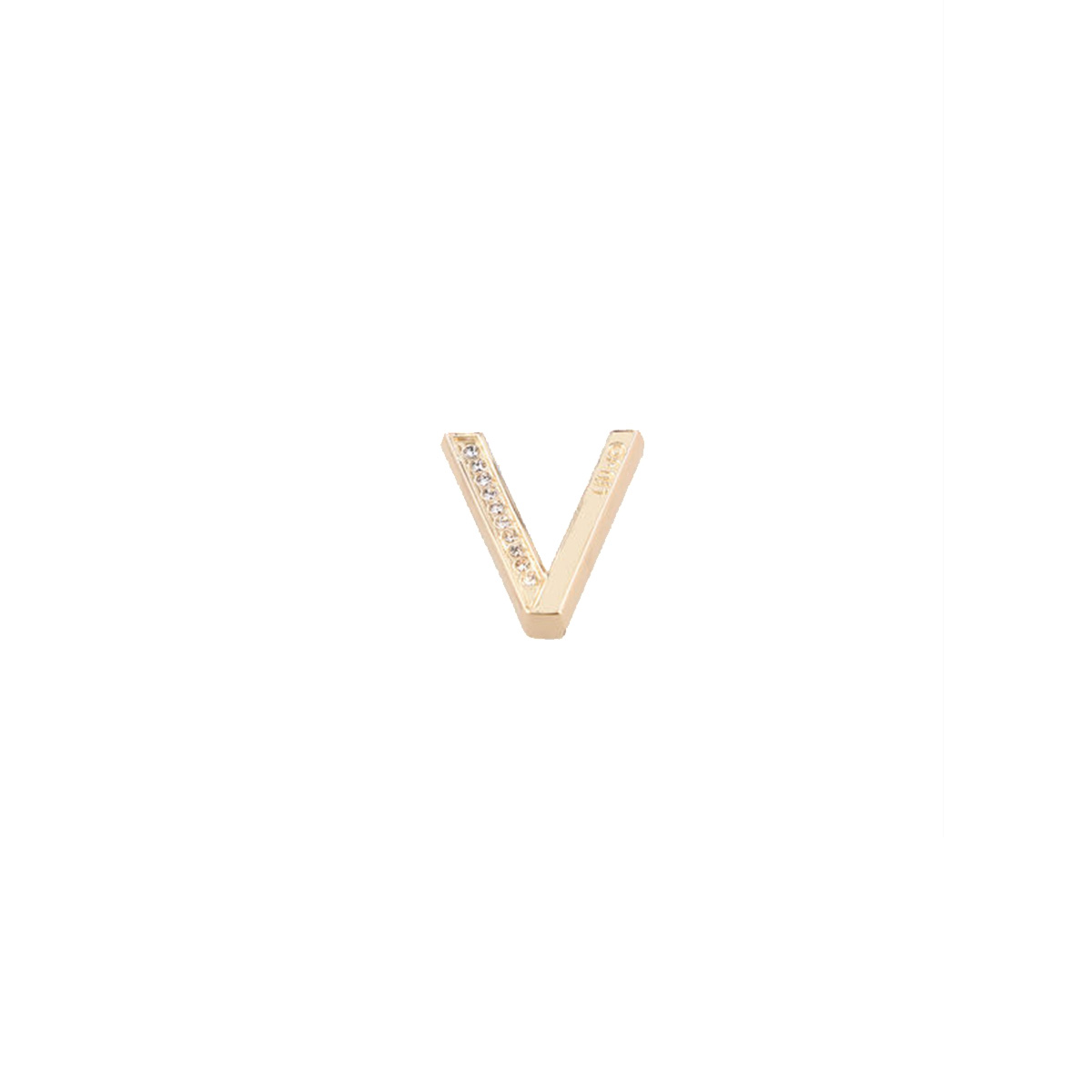 Liu Jo Letterina in Metallo con strass V - 1 Liu Jo Letterina in Metallo con strass V - 1