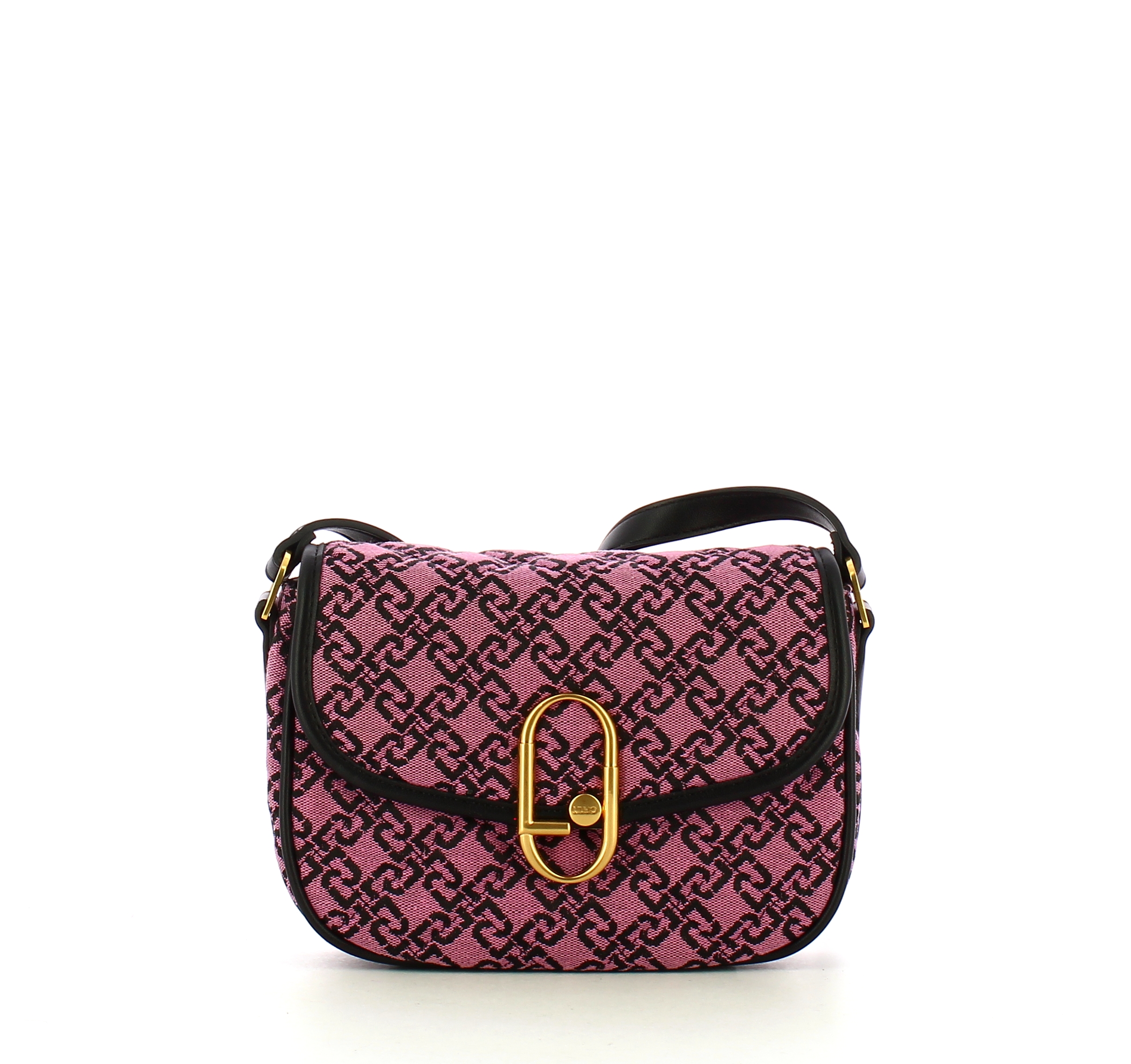 Liu Jo Borsa a tracolla logata Dark Rose - 1 Liu Jo Borsa a tracolla logata Dark Rose - 1