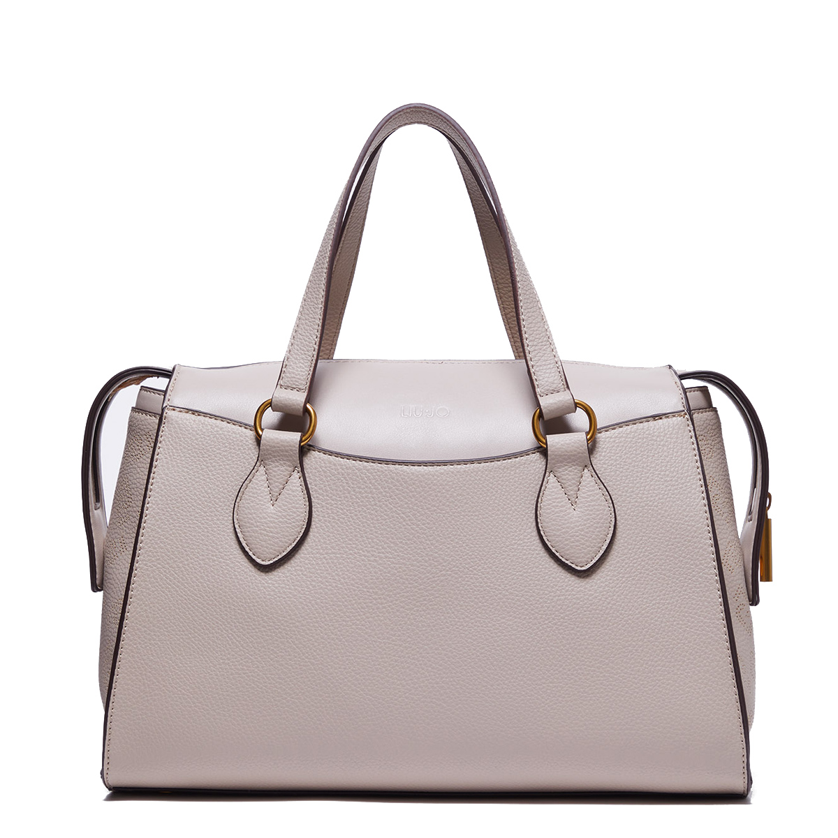 Liu Jo Borsa a mano Ecosostenibile con charm Taupe - 3 Liu Jo Borsa a mano Ecosostenibile con charm Taupe - 3