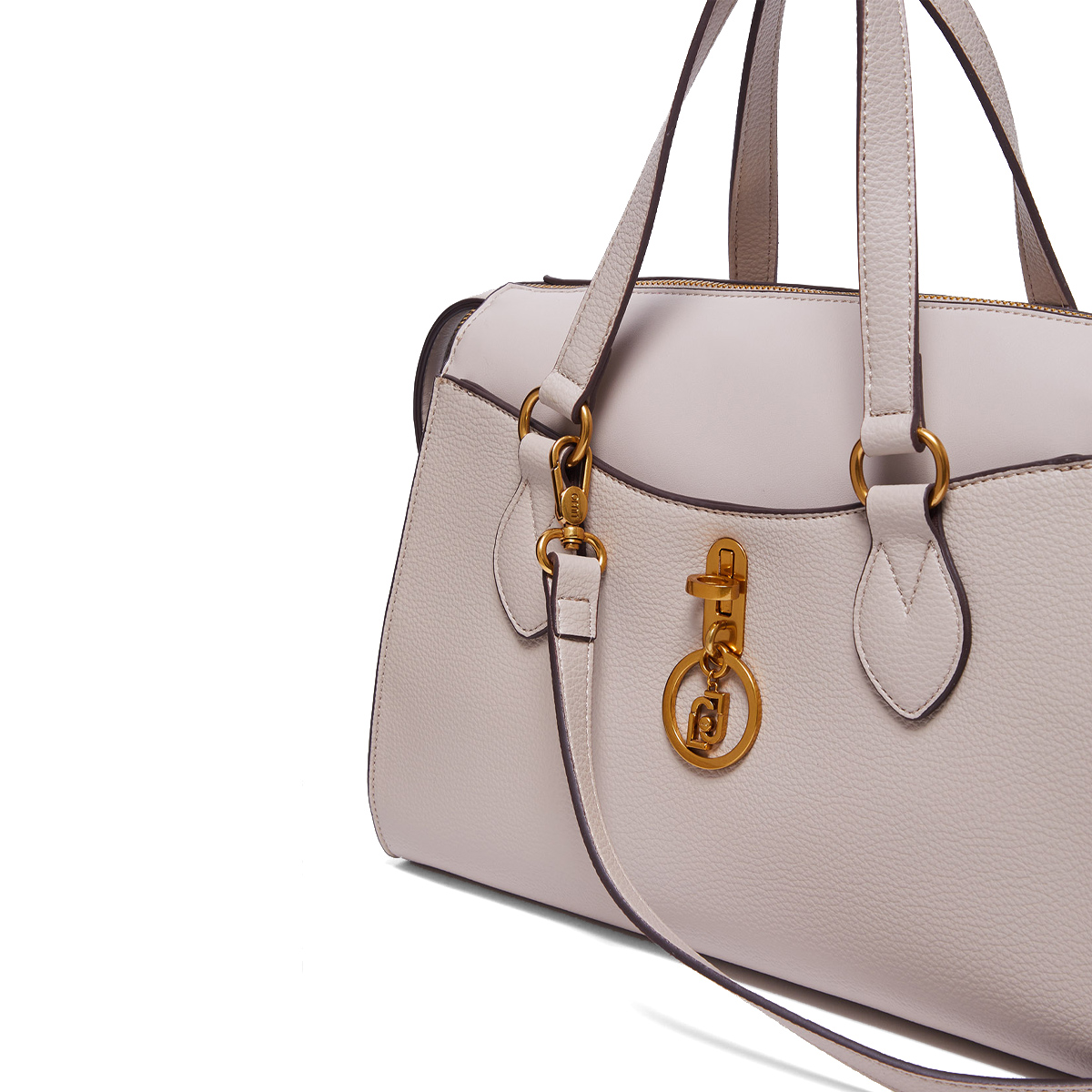 Liu Jo Borsa a mano Ecosostenibile con charm Taupe - 4 Liu Jo Borsa a mano Ecosostenibile con charm Taupe - 4