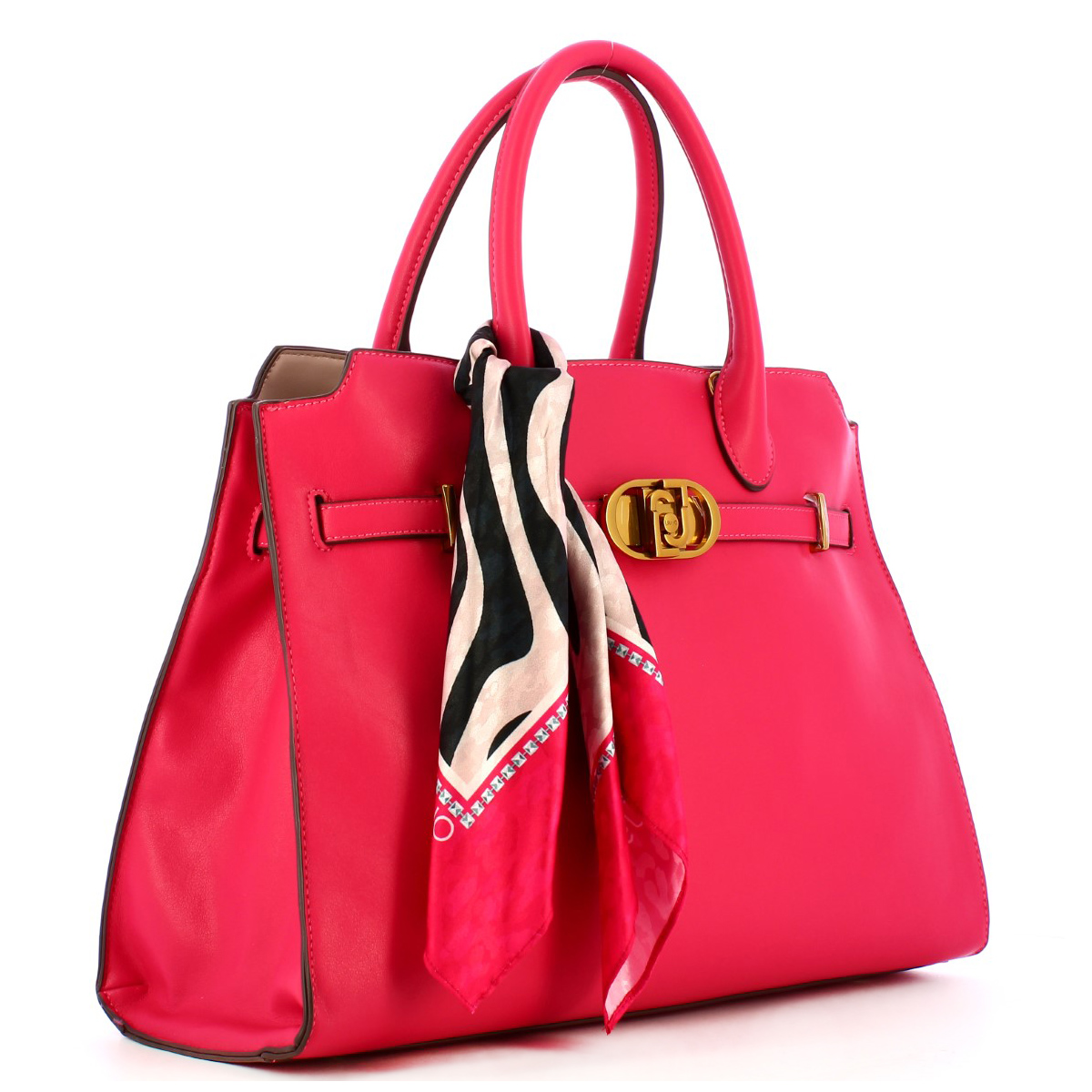 Liu Jo Borsa a mano Large con foulard Viva Magenta - 2