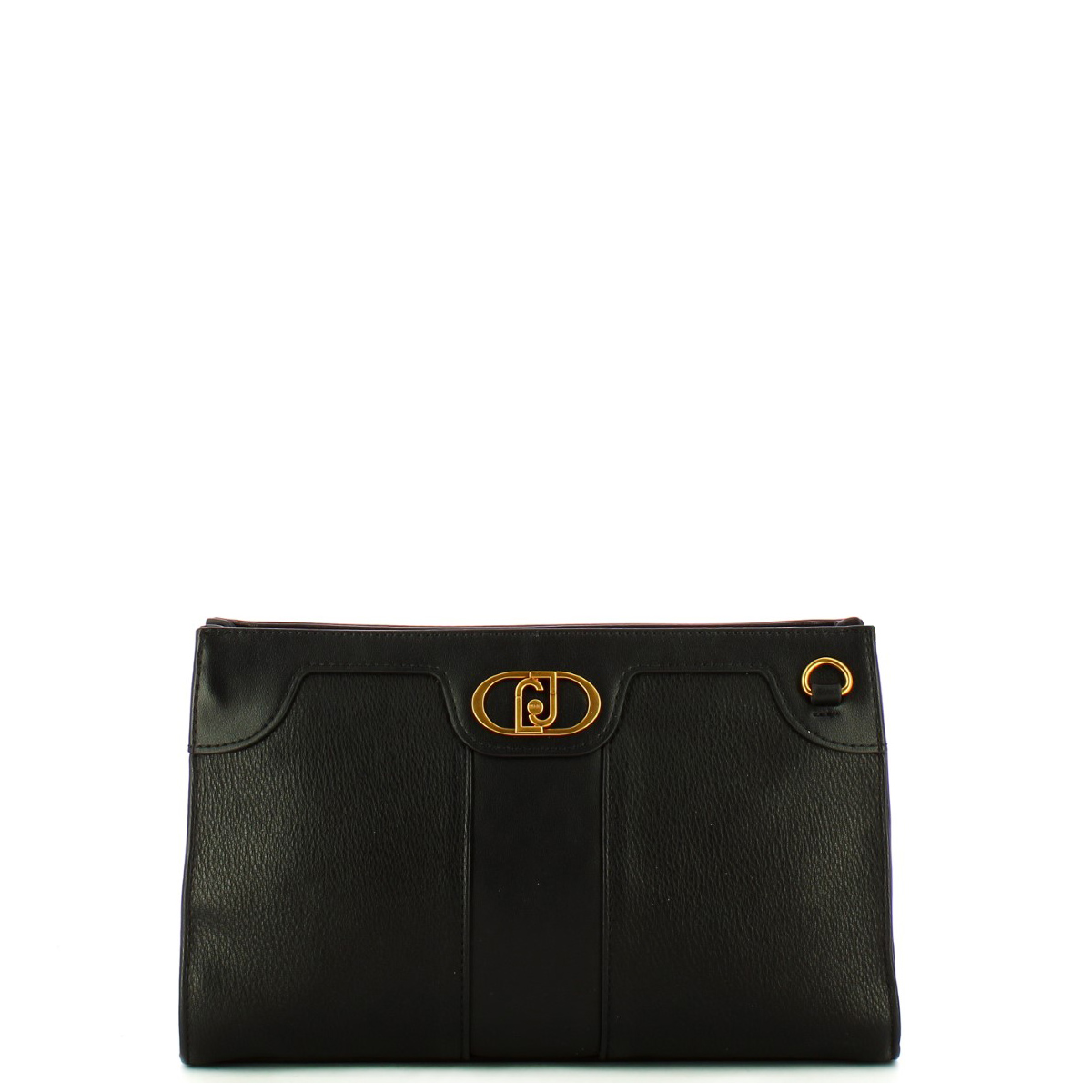 Liu Jo Borsa a tracolla Ecosostenibile con logo Nero - 1 Liu Jo Borsa a tracolla Ecosostenibile con logo Nero - 1