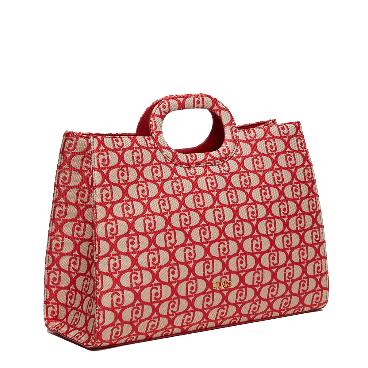 Liu Jo Shopping Bag L Jacquard con Logo Folly - 2 Liu Jo Shopping Bag L Jacquard con Logo Folly - 2