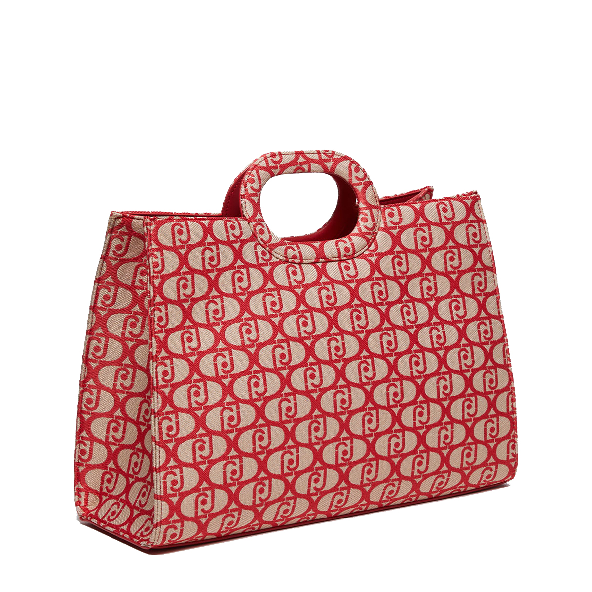 Liu Jo Shopping Bag L Jacquard con Logo Folly - 4 Liu Jo Shopping Bag L Jacquard con Logo Folly - 4