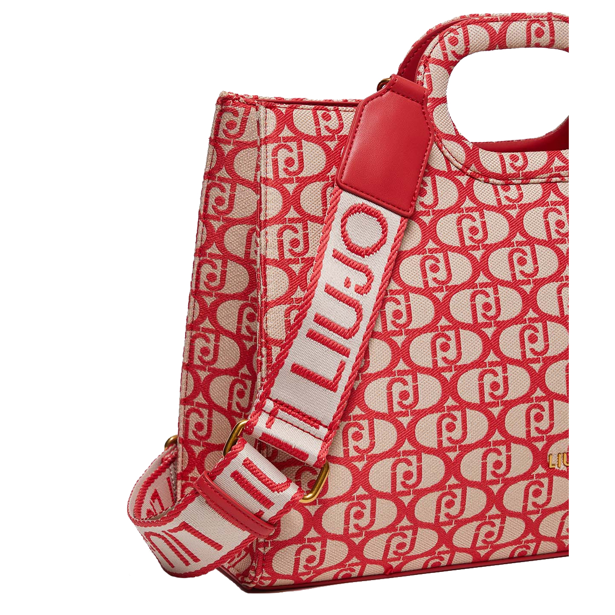 Liu Jo Shopping Bag L Jacquard con Logo Folly - 5 Liu Jo Shopping Bag L Jacquard con Logo Folly - 5