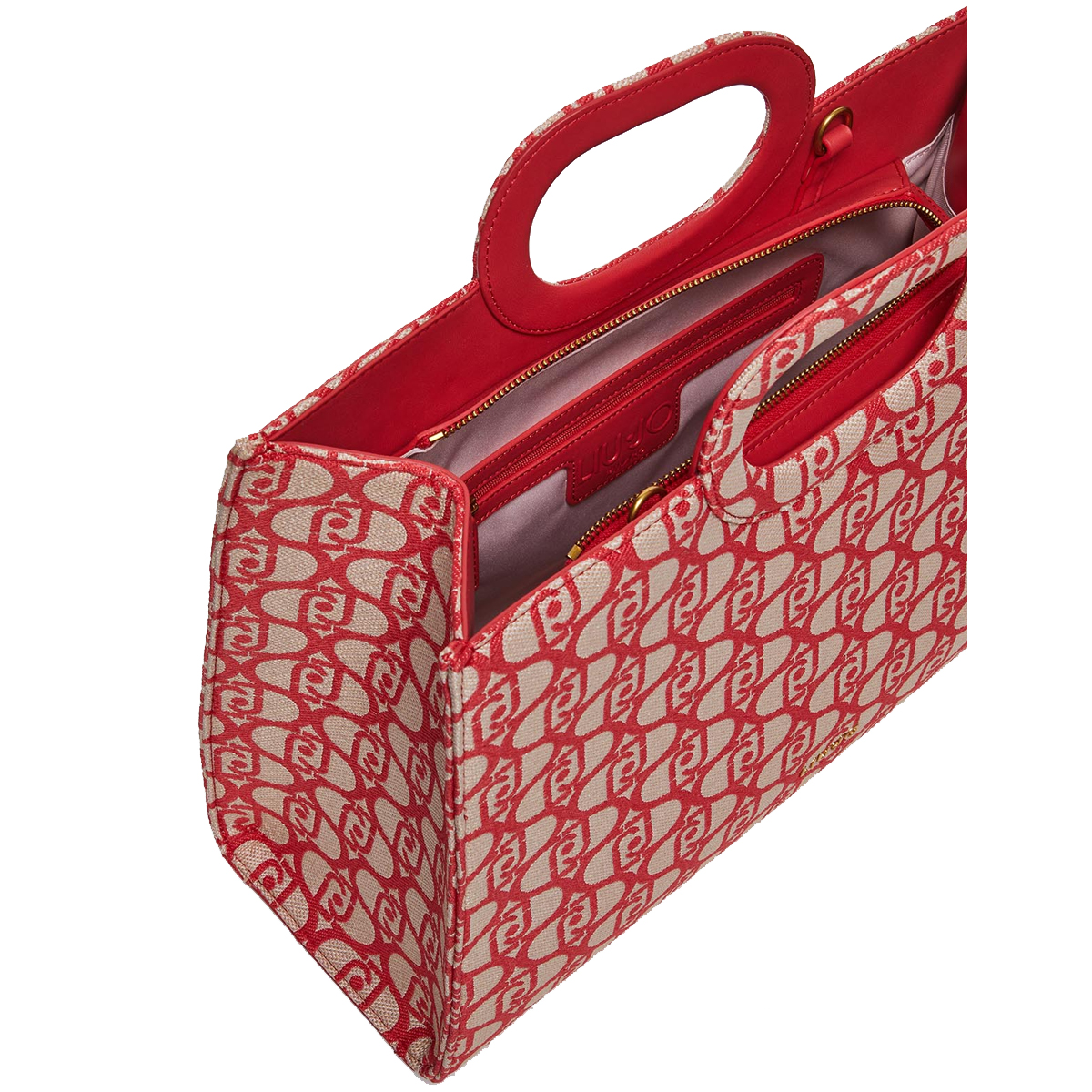 Liu Jo Shopping Bag L Jacquard con Logo Folly - 6 Liu Jo Shopping Bag L Jacquard con Logo Folly - 6
