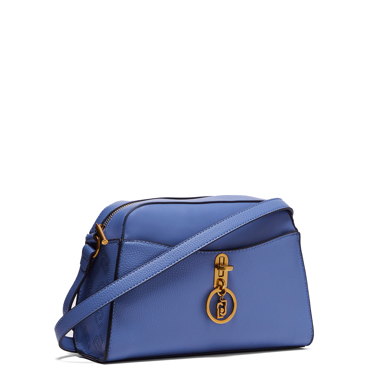 Liu Jo Borsa a tracolla Ecosostenibile con charm Steel Blue - 2