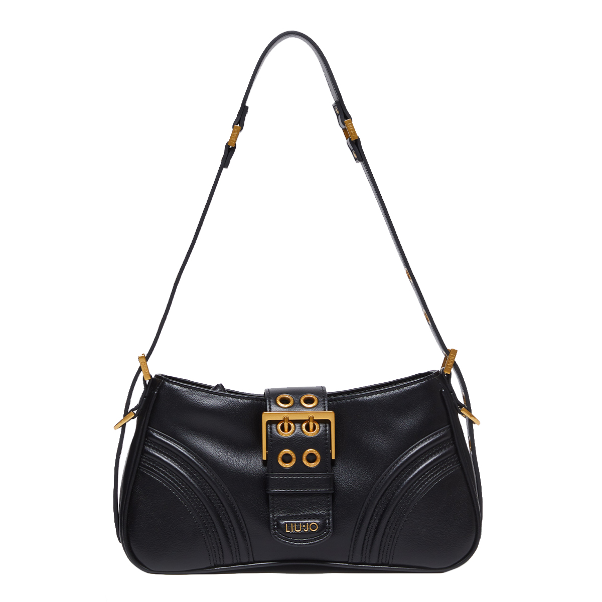 Liu Jo Borsa a spalla con fibbia Black - 1 Liu Jo Borsa a spalla con fibbia Black - 1