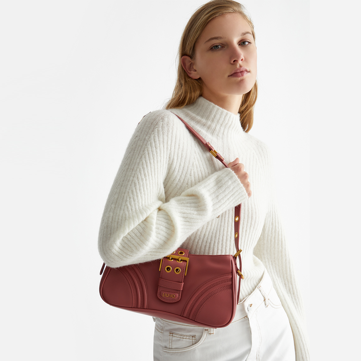 Liu Jo Borsa a spalla con fibbia Lipstick - 2 Liu Jo Borsa a spalla con fibbia Lipstick - 2