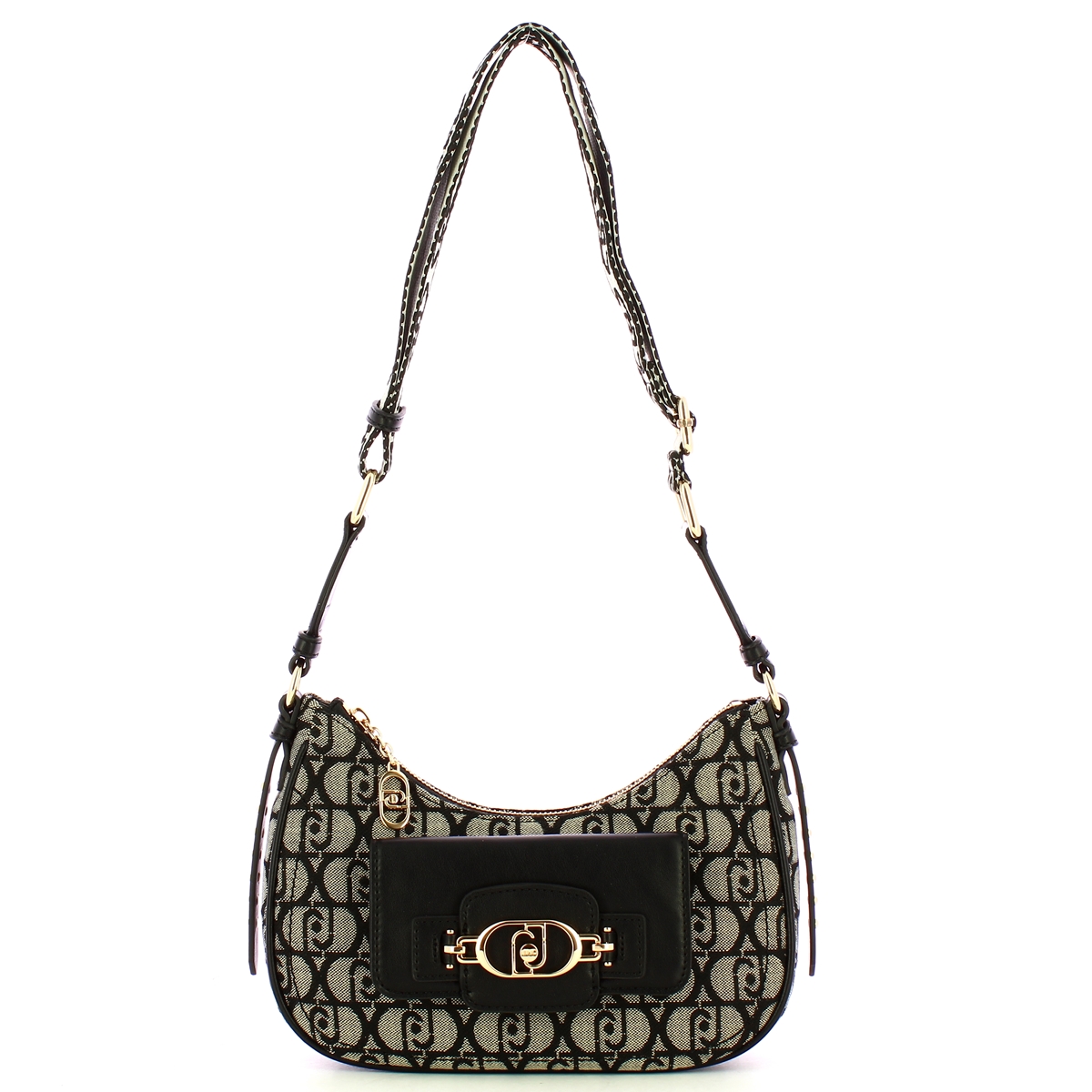 Liu Jo Tracolla Jacquard Black - 1 Liu Jo Tracolla Jacquard Black - 1