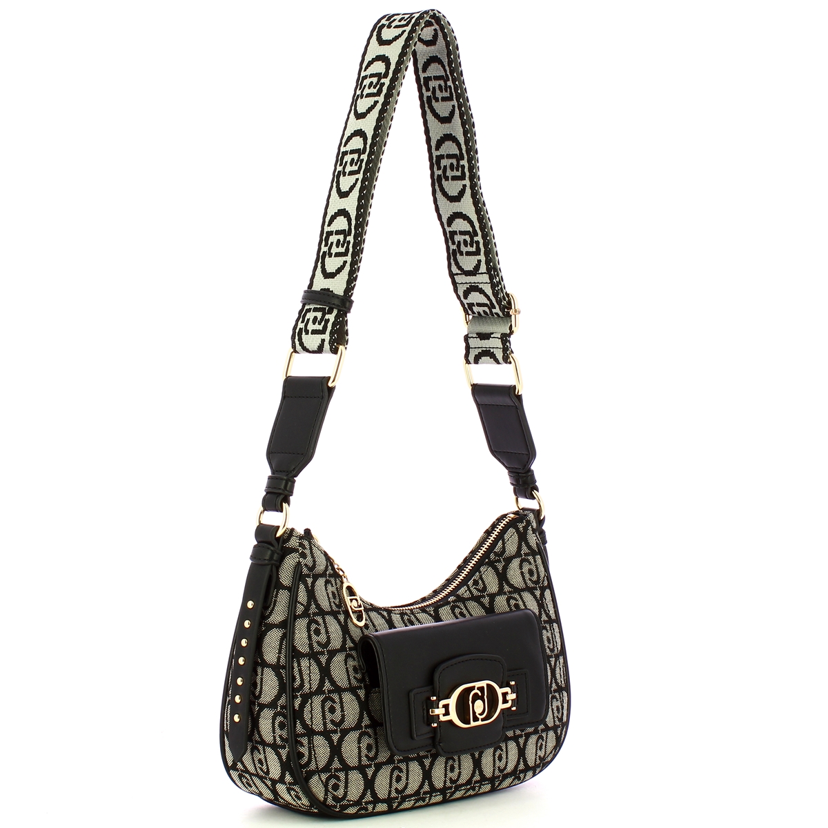 Liu Jo Tracolla Jacquard Black - 2 Liu Jo Tracolla Jacquard Black - 2