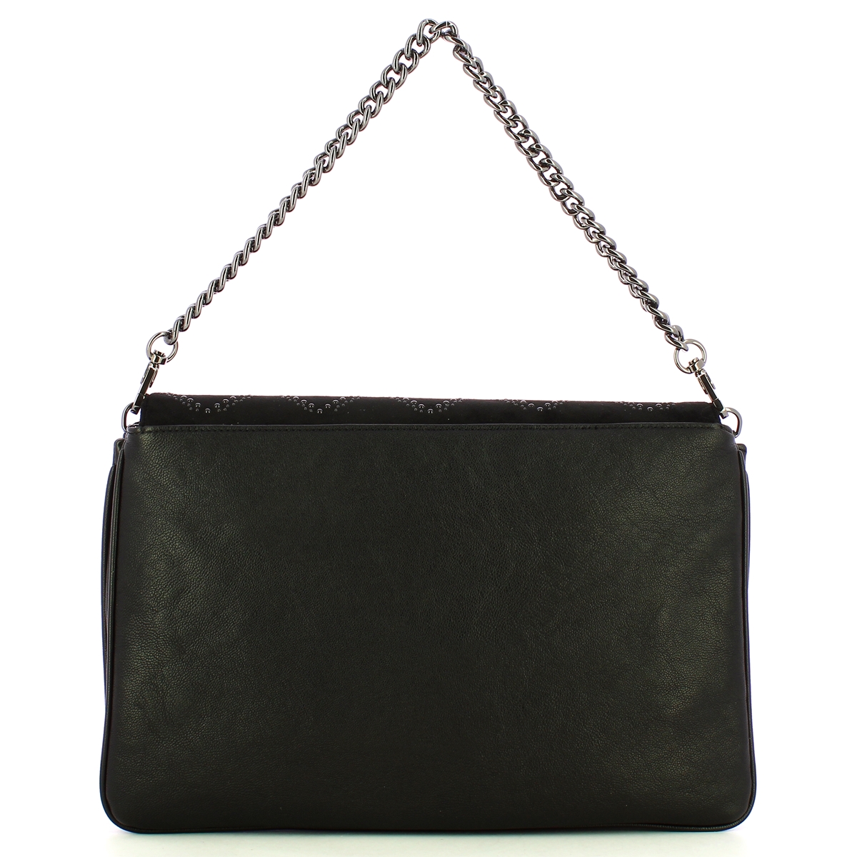 Liu Jo Borsa a mano piatta con borchie Black - 3