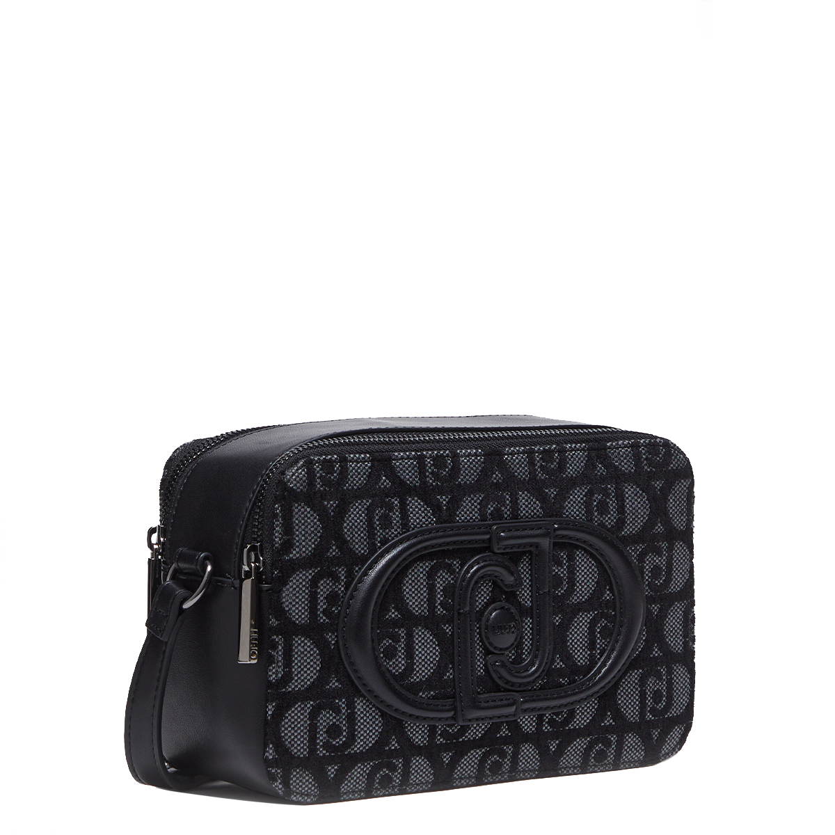 Liu Jo Camera Bag Logo Jacquard Nero - 3 Liu Jo Camera Bag Logo Jacquard Nero - 3