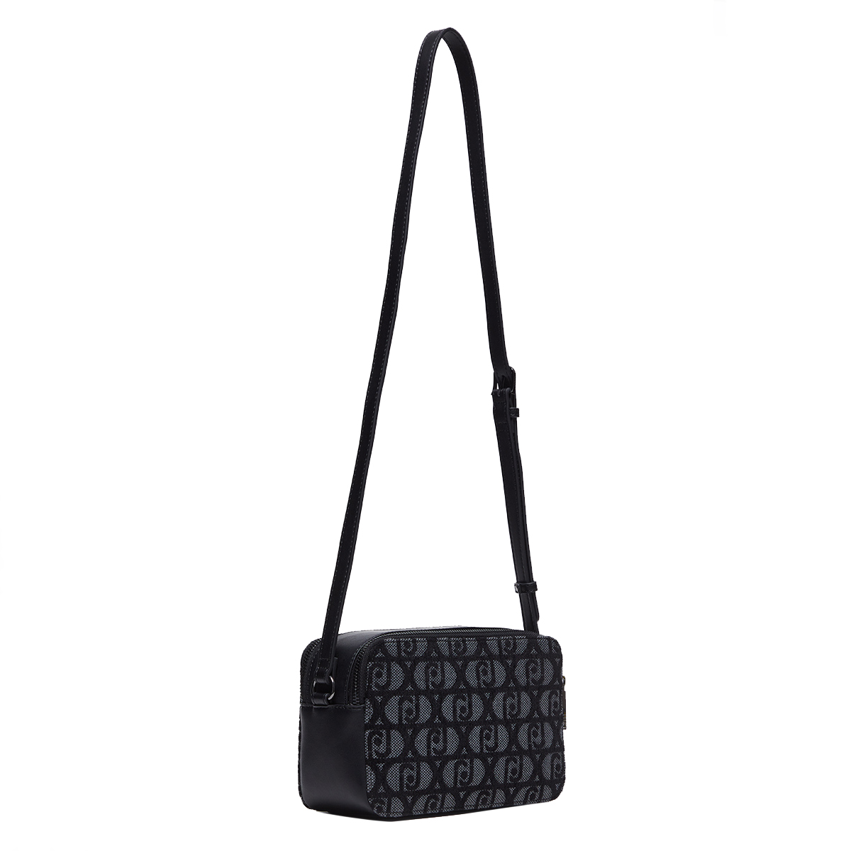 Liu Jo Camera Bag Logo Jacquard Nero - 4 Liu Jo Camera Bag Logo Jacquard Nero - 4