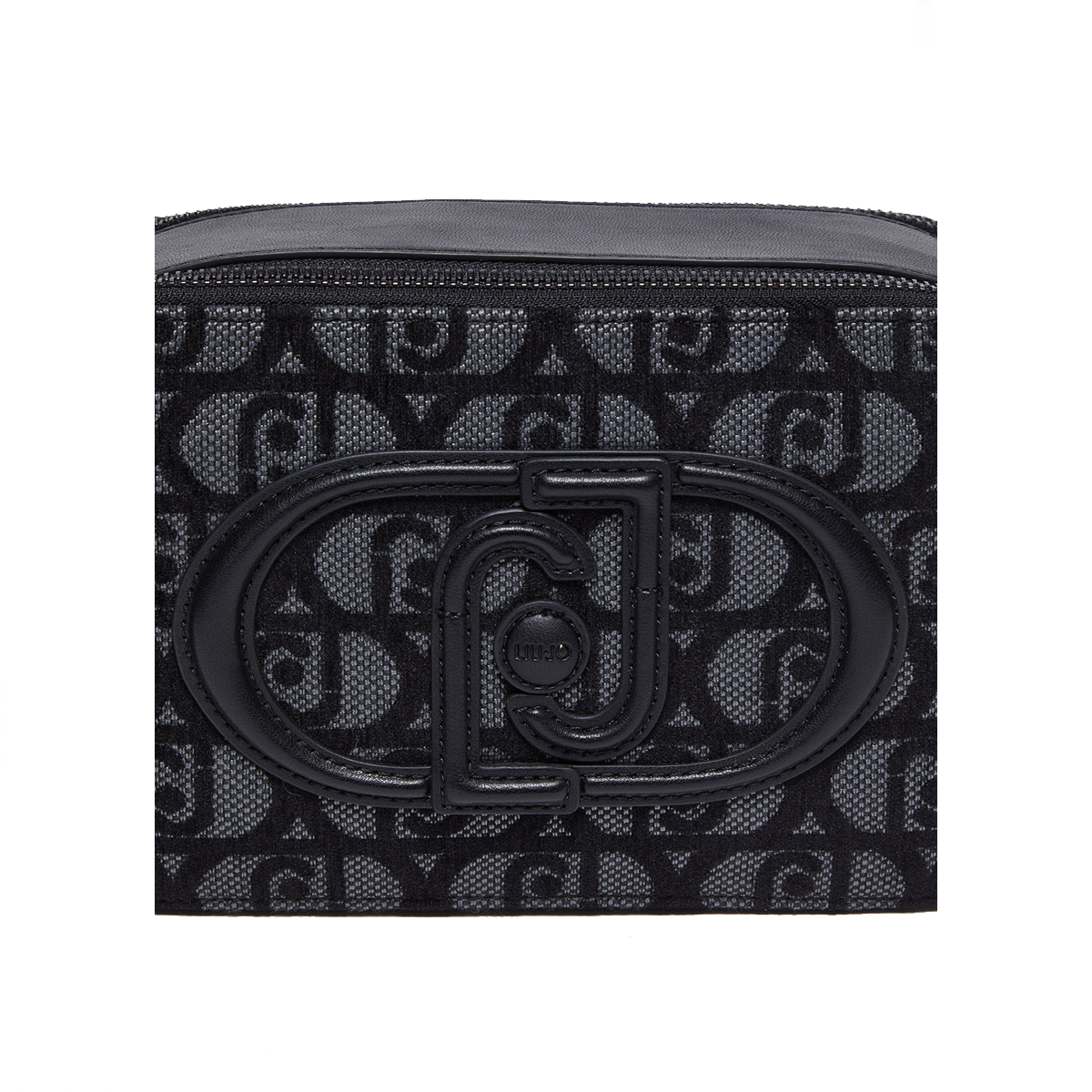 Liu Jo Camera Bag Logo Jacquard Nero - 5 Liu Jo Camera Bag Logo Jacquard Nero - 5
