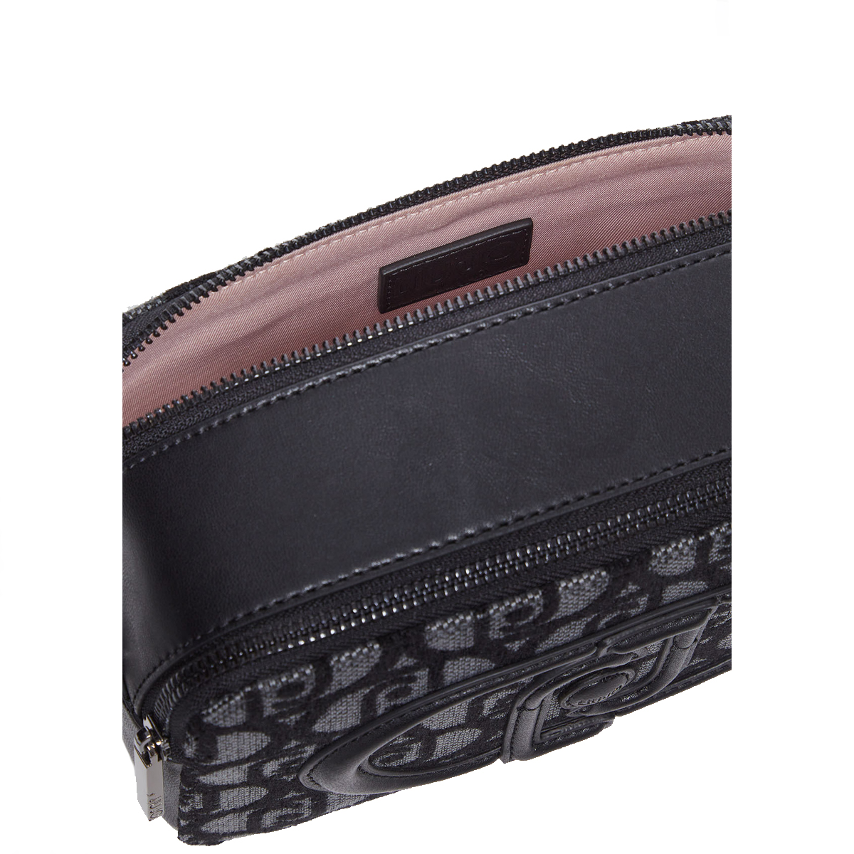 Liu Jo Camera Bag Logo Jacquard Nero - 7 Liu Jo Camera Bag Logo Jacquard Nero - 7